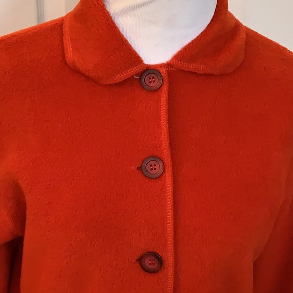 Palmetto’s Jacket button down Sz S orange/red color. - Picture 3 of 13